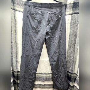 Nike Golf Pants Men's Size 32x32 M Dri Fit Flex Flat Front Gray
